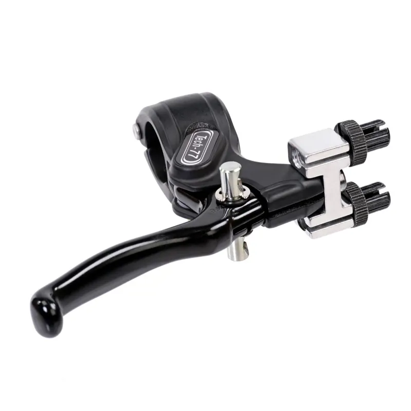 Tech77W Right Double Cable pull black levers